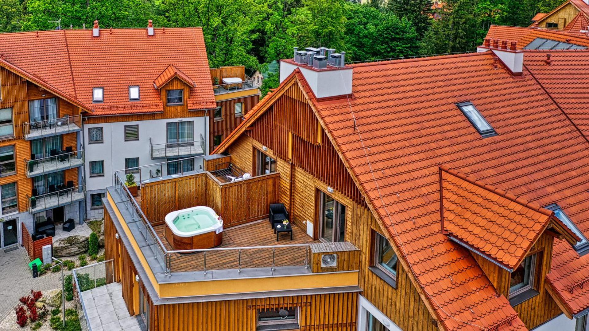 Royal Prestige Collection Z Prywatnym Jacuzzi - Stone Hill Resort Z Basenem I Saunami Szklarska Poręba Eksteriør bilde